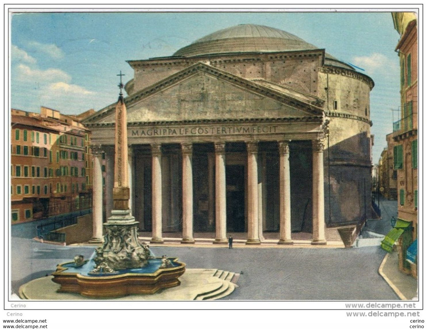 ROMA:  IL  PANTHEON  -  PER  LA  SVIZZERA  -  FG - Pantheon