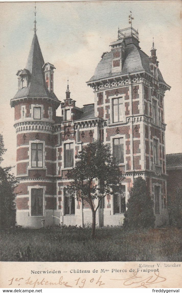 NEERWINDEN CHATEAU DE Monsieur De Fraipont - Landen