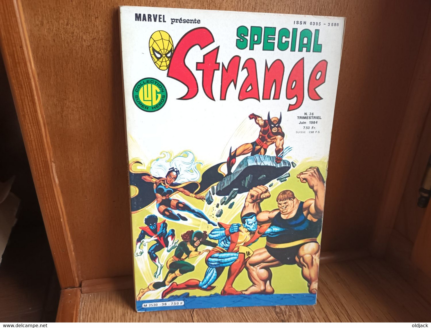 SPECIAL STRANGE N°36 - Juin 1984  Marvel, Xmen.....(R4) - Special Strange