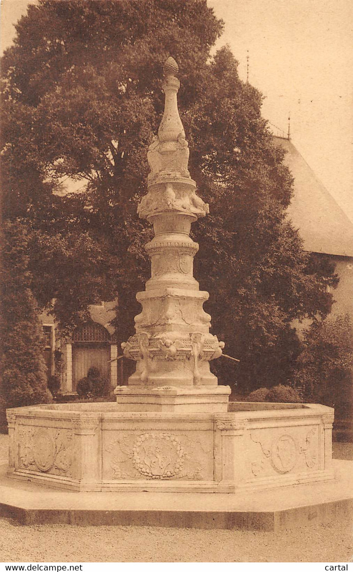 Château De GAESBEEK Lez-Bruxelles - Fontaine Dite De Beaune - Lennik