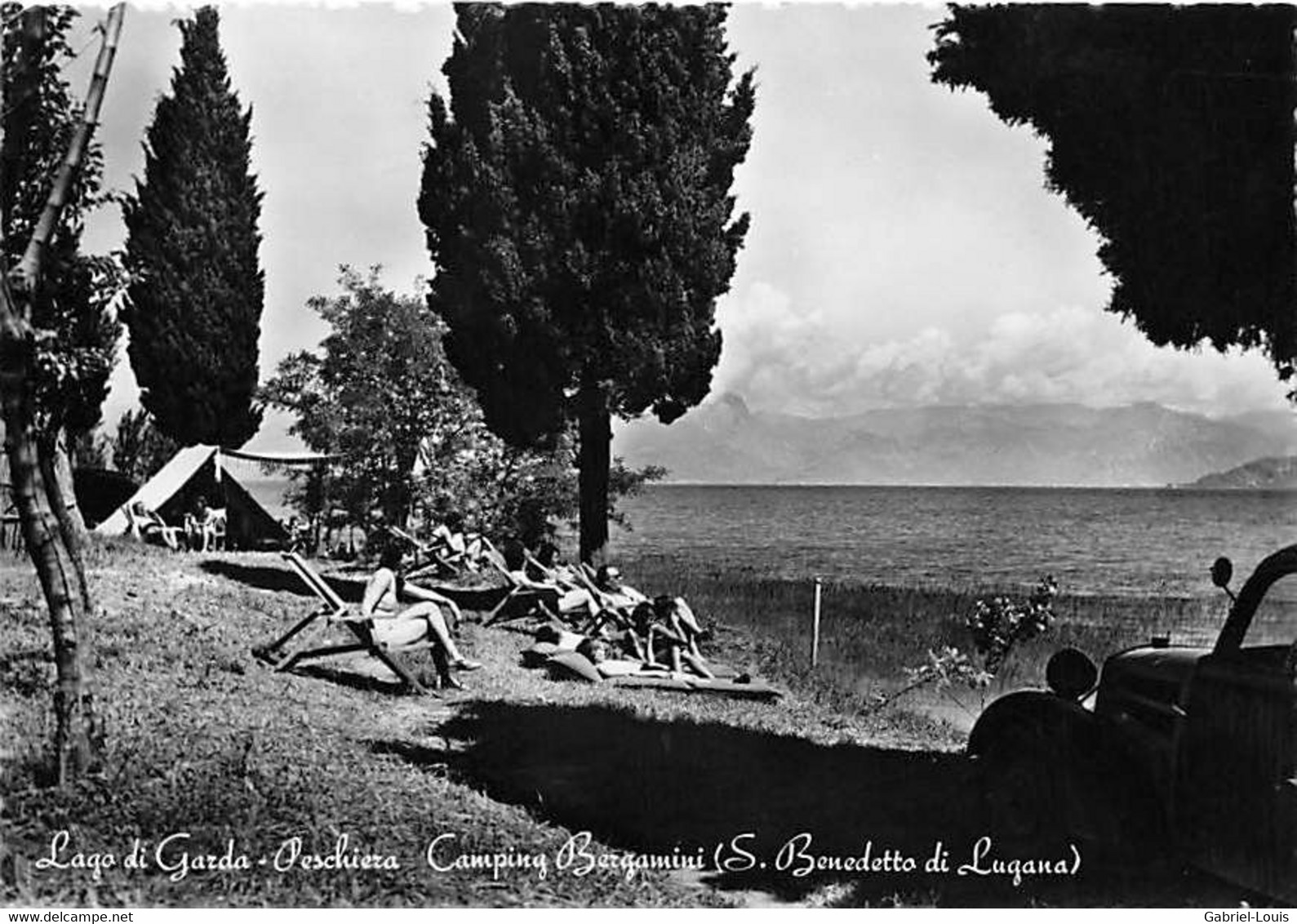 Lago Di Garda Peschiara Camping Bergamini S. Benedetto Di Lugana - Verona