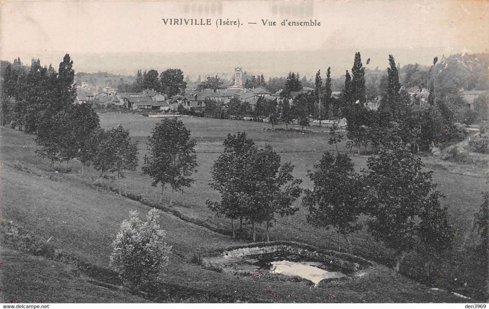 VIRIVILLE (Isère) - Vue D'ensemble - Viriville