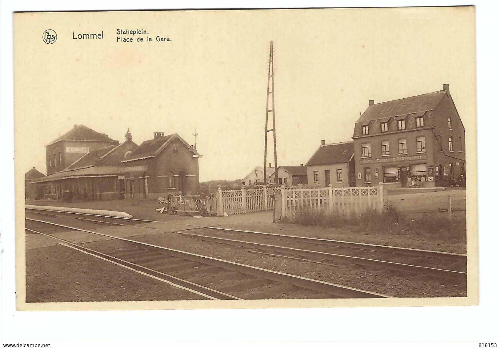 Lommel    Statieplein  Place De La Station - Lommel