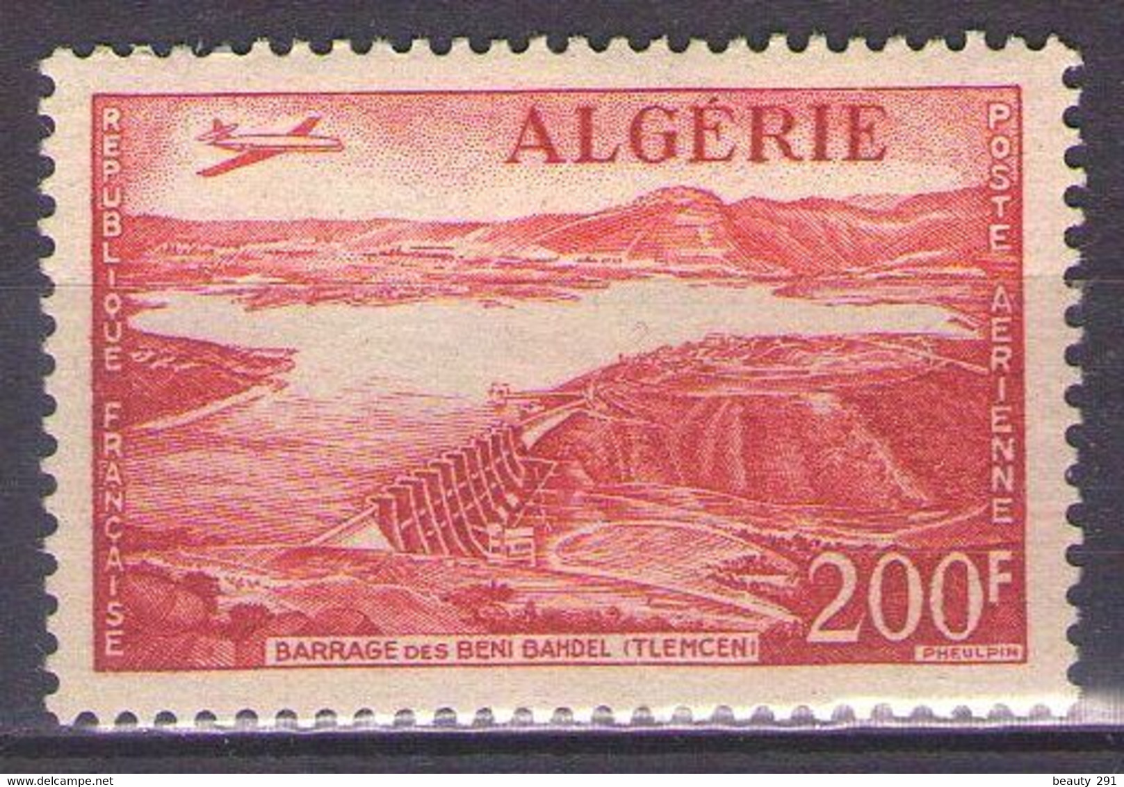 ALGERIA 1957 Mi 368 MNH** - Neufs