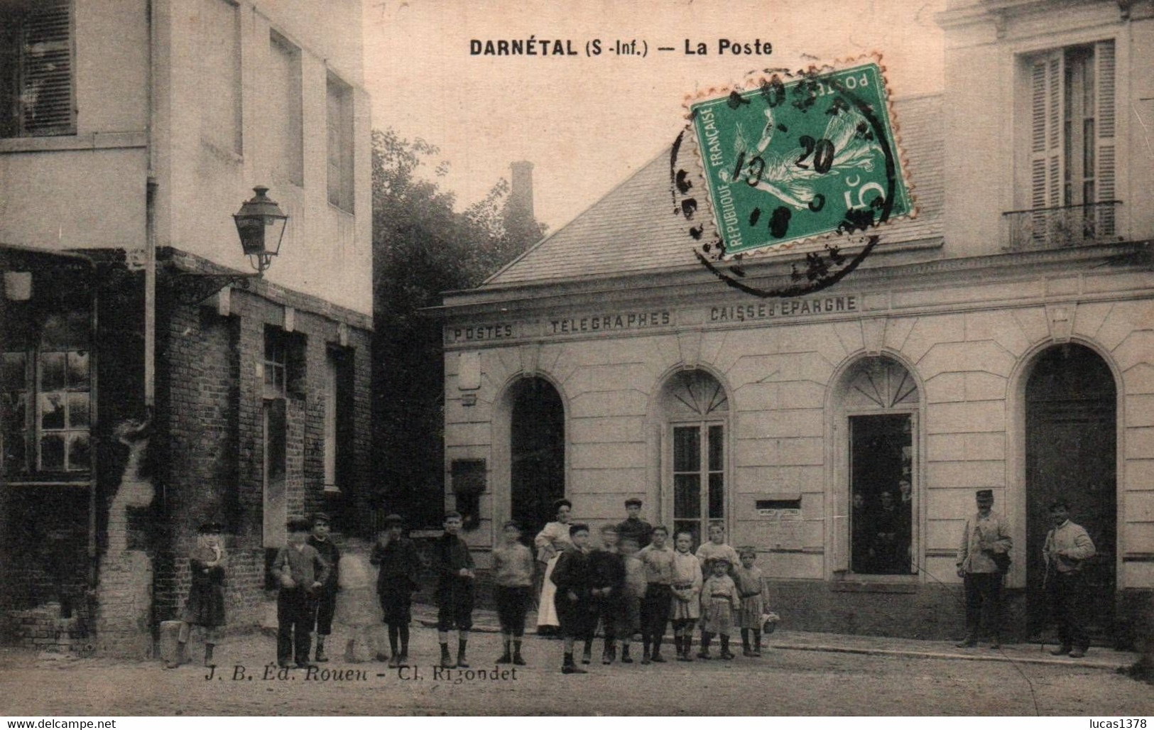 76 / DARNETAL / LA POSTE / TRES ANIMEE - Darnétal