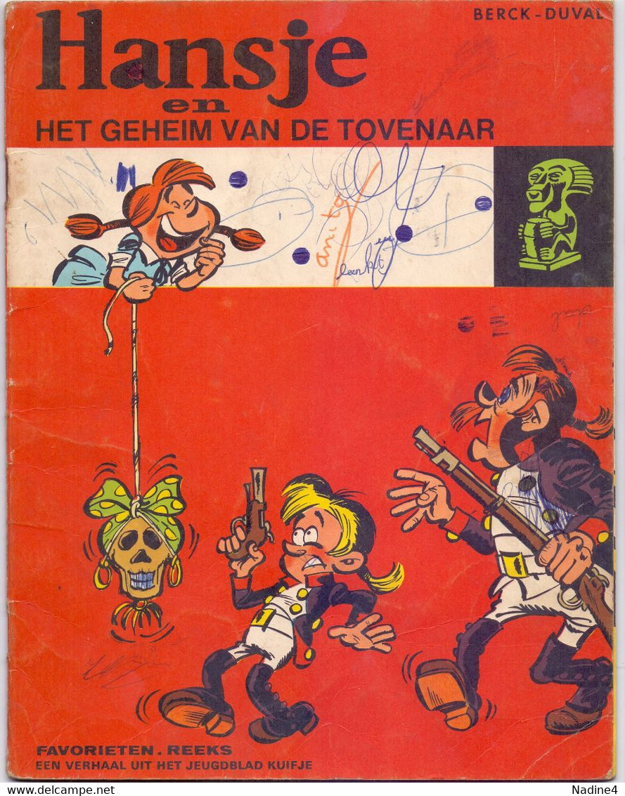 Strips Strip Album - Hansje En Het Geheim Van De Tovenaar - Berck - Duval - 1969 - Autres & Non Classés