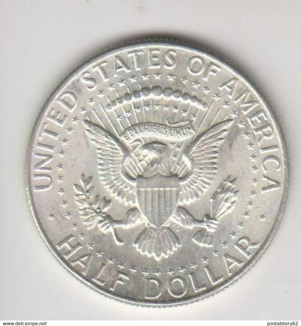 USA, Stati Uniti - J.F. Kennedy Mezzo Dollaro Arg. 900 Anno 1964 - Half Dollar - 1964-…: Kennedy