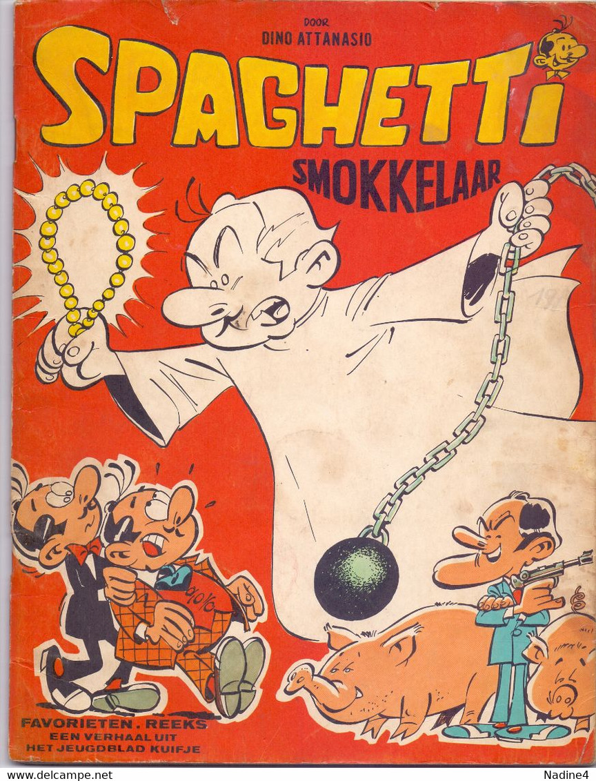 Strips Strip Album - Spaghetti - Smokkelaar - Dino Attanasio - 1969 - Andere & Zonder Classificatie