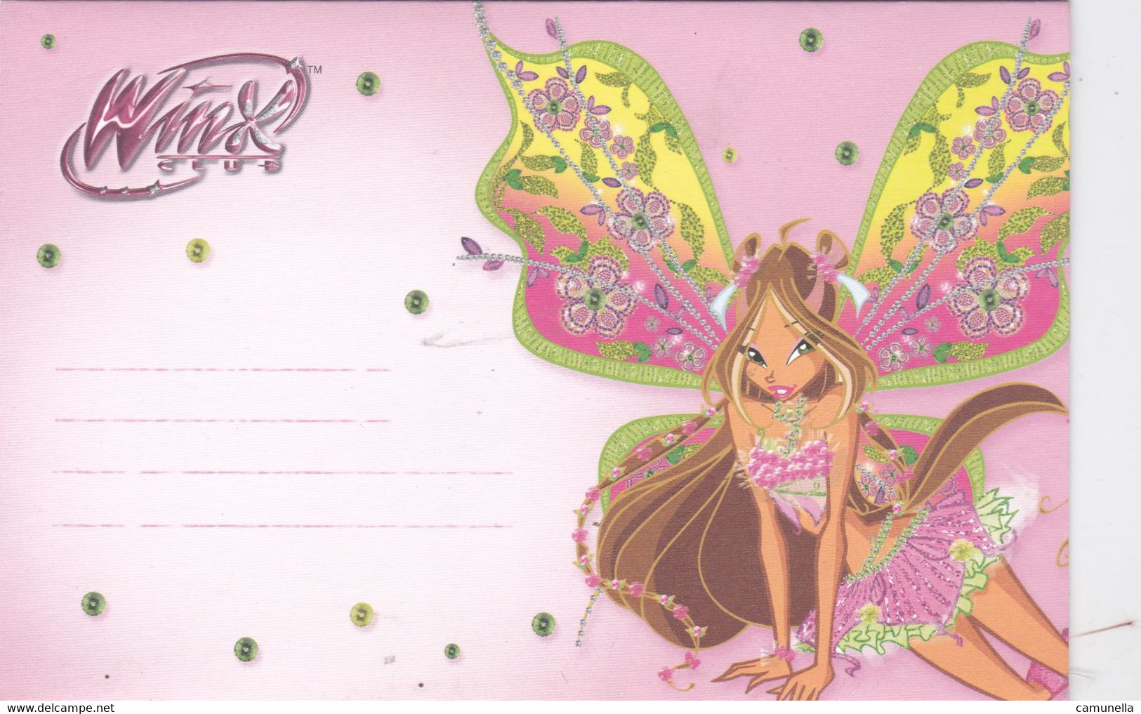 Biglietti D'auguri Vintage -nuovo Con Busta - Winx - Andere & Zonder Classificatie