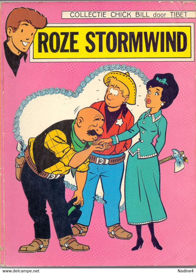 Strips Strip Album - Chick Bill - Roze Stormwind - Tibet - 1968 - Chick Bill