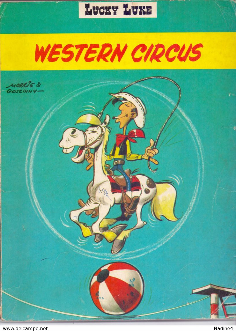 Strips Strip Album - Lucky Luke - Western Circus - Morris & Goscinny - 1970 - Lucky Luke