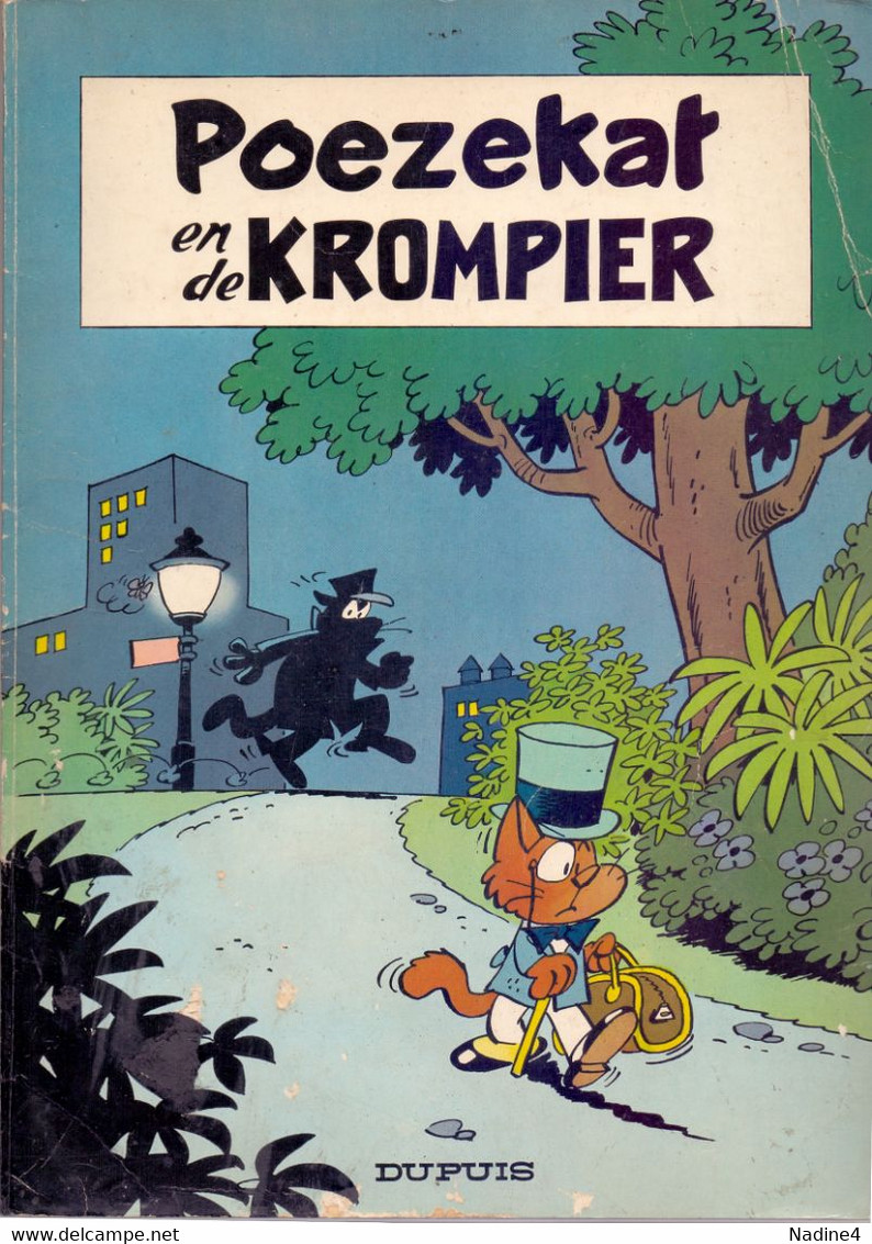 Strips Strip Album - Poezekat En De Krompier - Macherot - 1965 - Autres & Non Classés