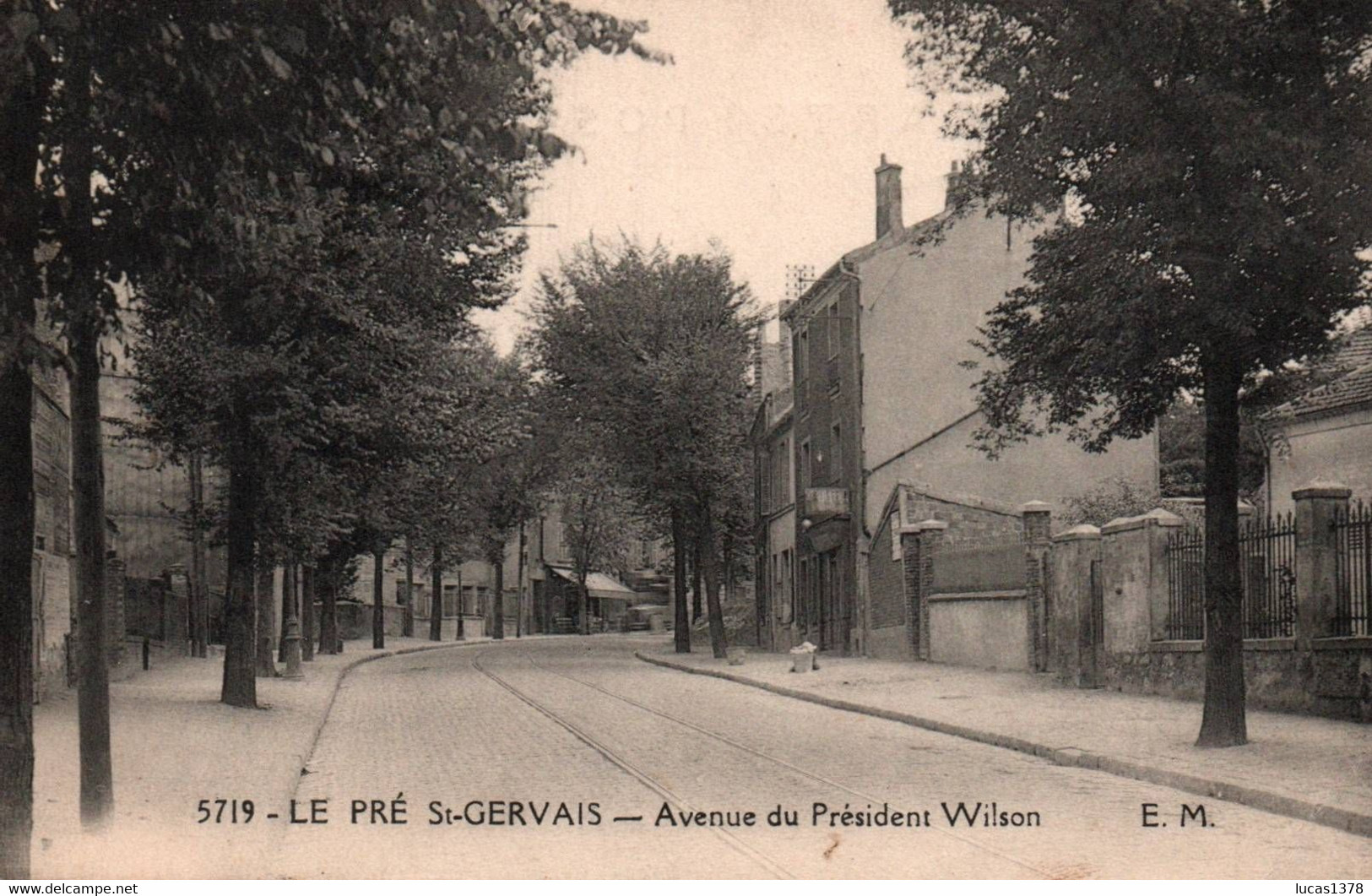 93 / LE PRE ST GERVAIS / AVENUE DU PRESIDENT WILSON - Le Pre Saint Gervais