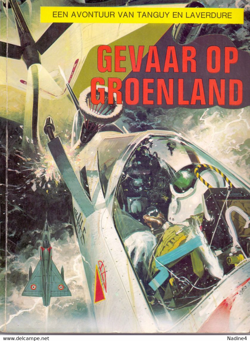 Strips Strip Album - Tanguy En Laverdure - Gevaar Op Groenland - JM Charlier - Albert Uderzo - 1969 - Tangy En Laverdure