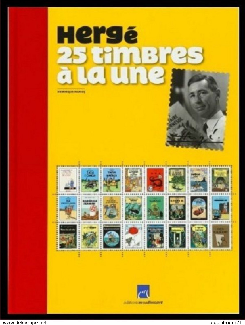 25 Timbres à La Une / Hergé In 25 Zegels - Kuifje / Tintin - Milou / Bobbie - Édition Limitée / Beperkte Editie - Thema's