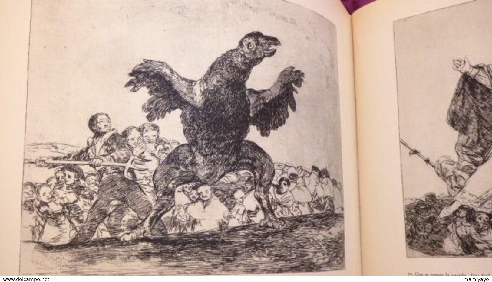 2 livres sur GOYA *DAS GRAUEN DES KRIEGES * Gravures /Guerre- Espagne et Goya & Nizon.