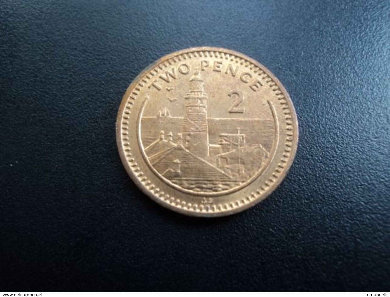 GIBRALTAR : 2 PENCE   1991 AB     KM 21     SUP+ - Gibraltar