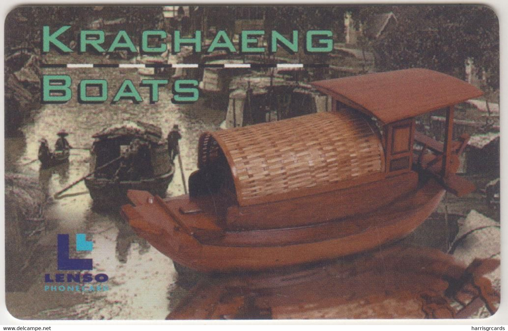 THAILAND - Krachaeng Boats, LENSO, 300 ฿ , Used - Tailandia