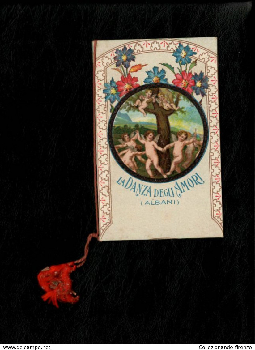 Calendarietto 1920 La Danza Degli Amori Albani - Petit Format : 1901-20