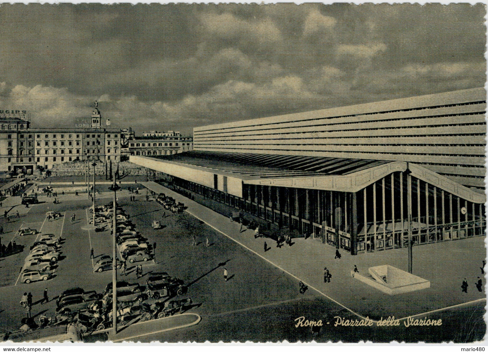 ROMA      PIAZZALE   DELLA  STAZIONE       2 SCAN  (VIAGGIATA) - Stazione Termini