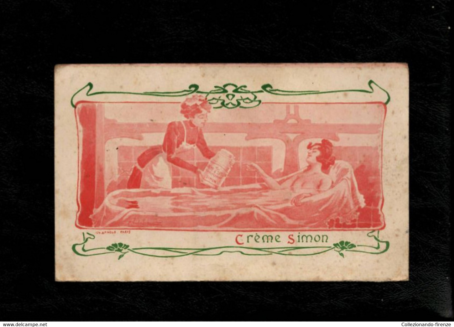 Calendario 1902 Offerto Dalla Casa Fabbricante Creme E Simone - Kleinformat : 1901-20