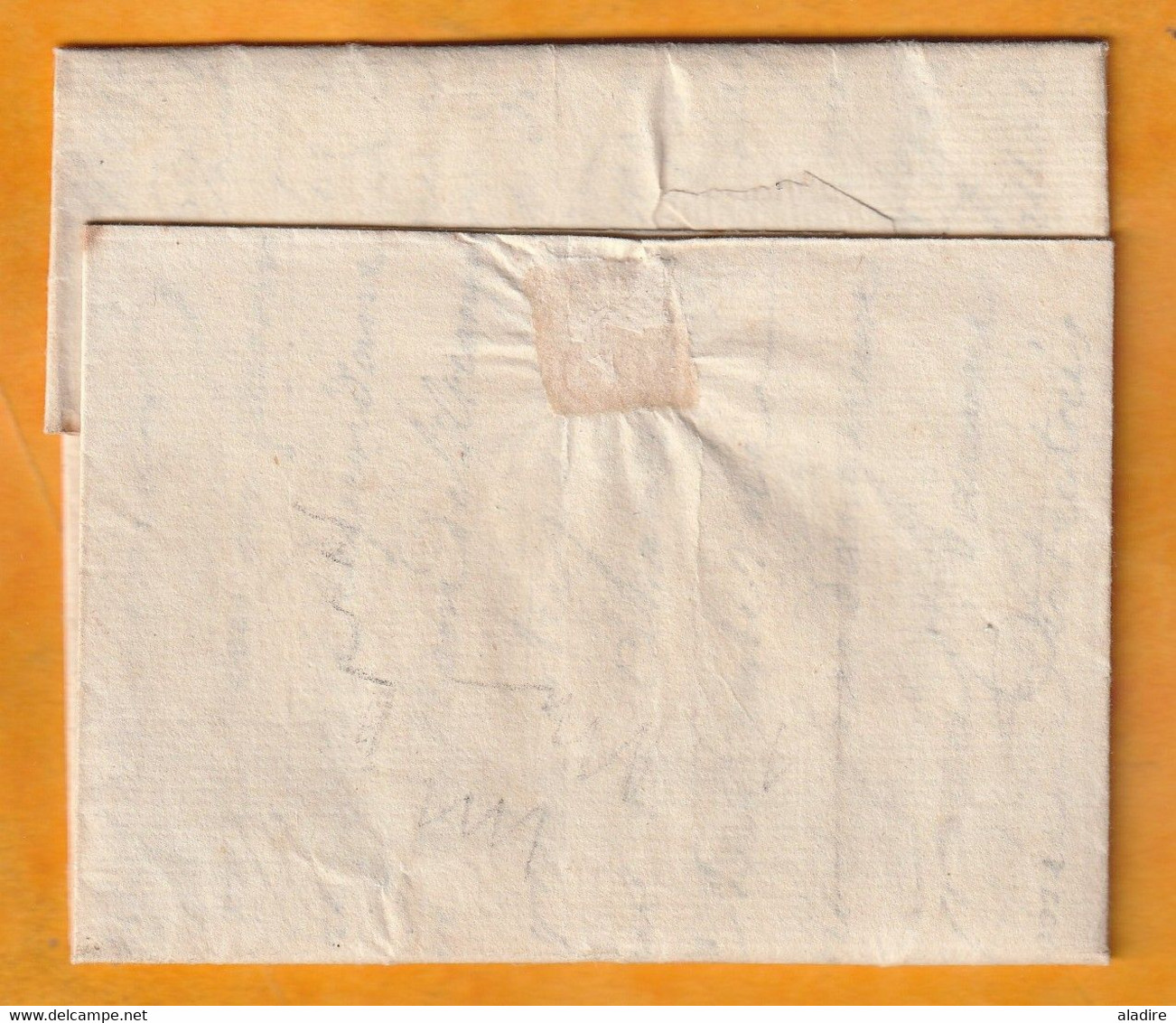 1763 - Marque Postale HAVRE Courbe Sur Lettre Pliée Avec Correspondance De 2 Pages Vers ROUEN - Louis XV - 1701-1800: Précurseurs XVIII