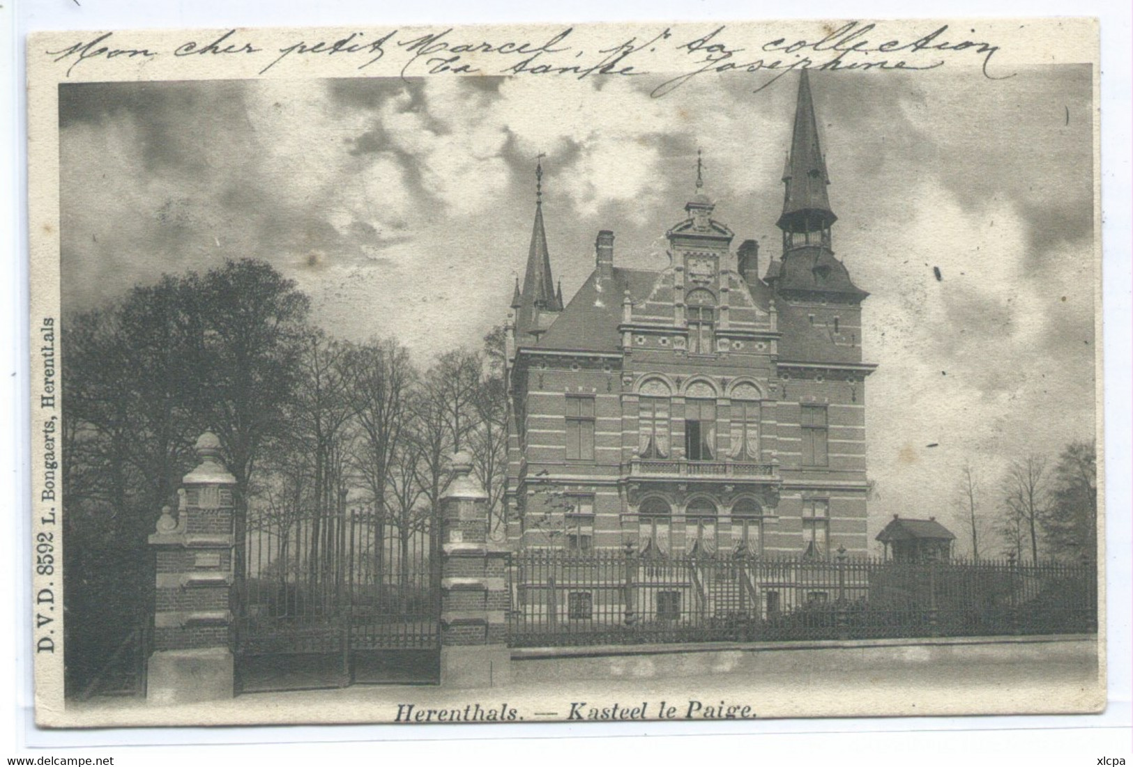 Herenthals Herentals Kasteel Le Paige DVD Nr  8592 - Herentals