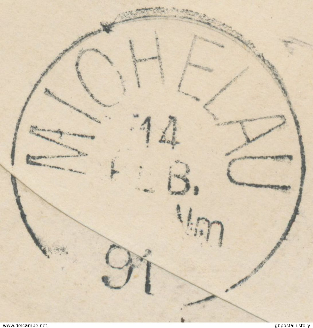 GB „159 / GLASGOW“ Scottish Duplex (4 Bars With Same Length, Rare Time Code „18 DD“, Datepart 19mm) On Superb Cover With - Cartas & Documentos