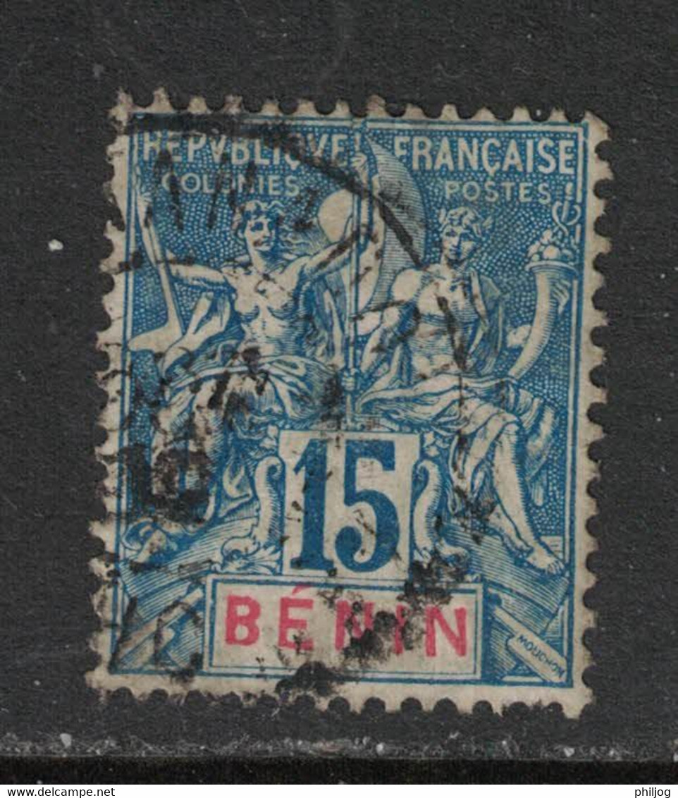 Benin - Yvert 38 Oblitéré  ZAGNANADO  - Scott#38 - Used Stamps