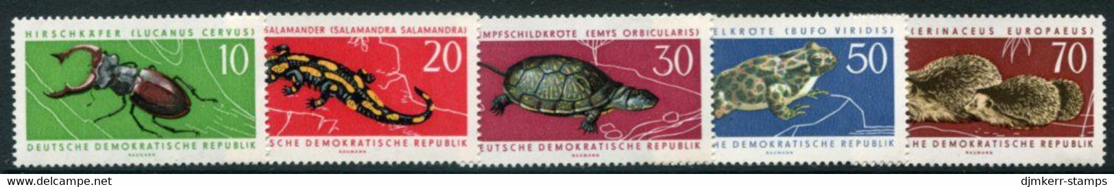 DDR / E. GERMANY 1963 Protected Species MNH / **.  Michel  978-82 - Nuevos