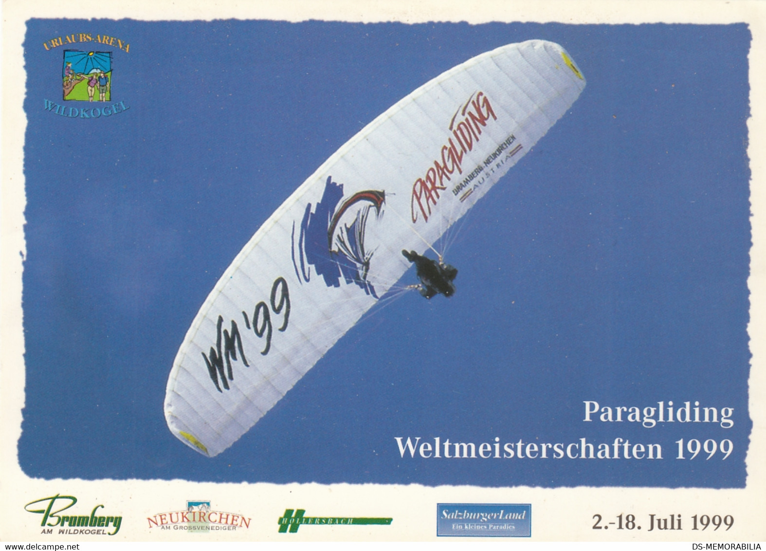 Paragliding World Championship Austria 1999 - Parachutisme