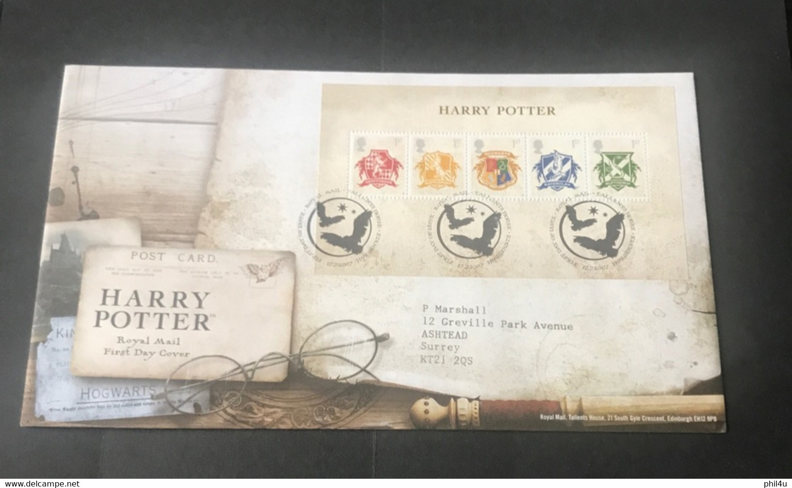 GB 2007 Harry Potter And Beatles Mini Sheets FDCOVERS + See Photos - 2001-2010 Dezimalausgaben