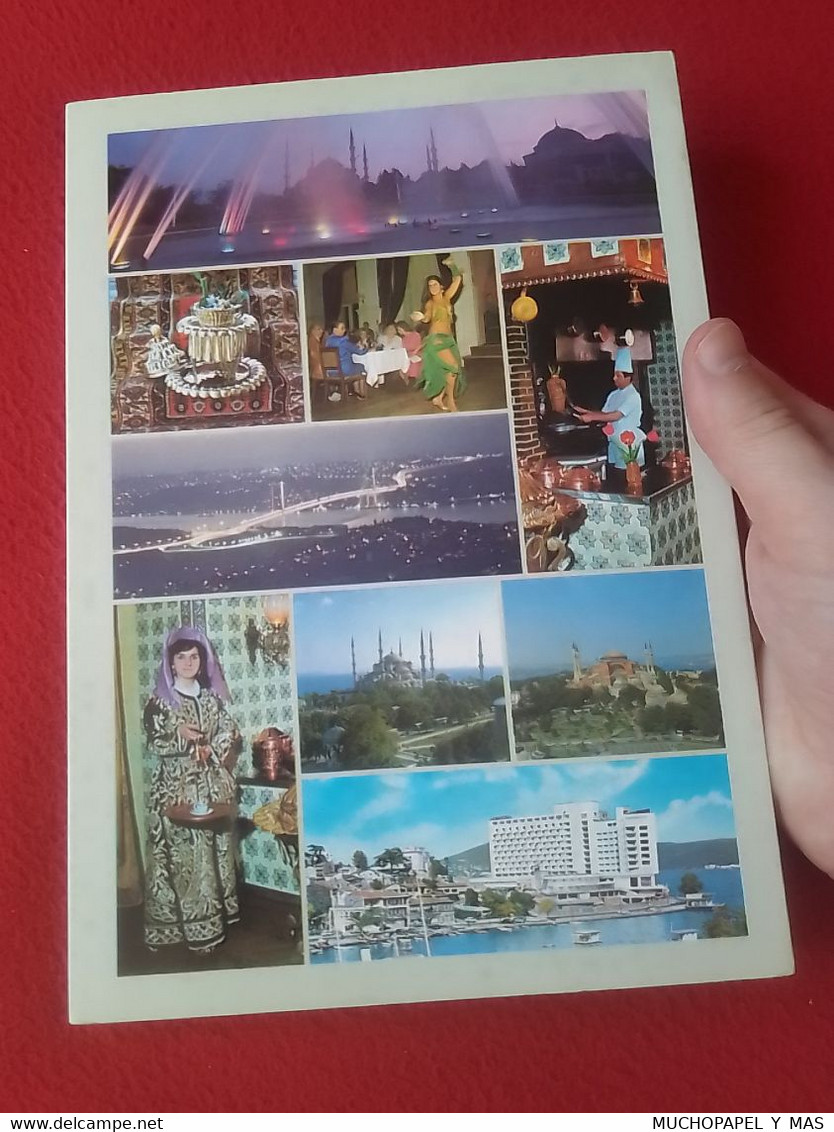 LIBRO ESTAMBUL ISTANBUL TURQUÍA TURKEY ARQUEÓLOGO YÜCEL AKAT, EN ESPAÑOL, VER FOTOS, AÑO 1991......TURQUIE.. - Geografia E Viaggi