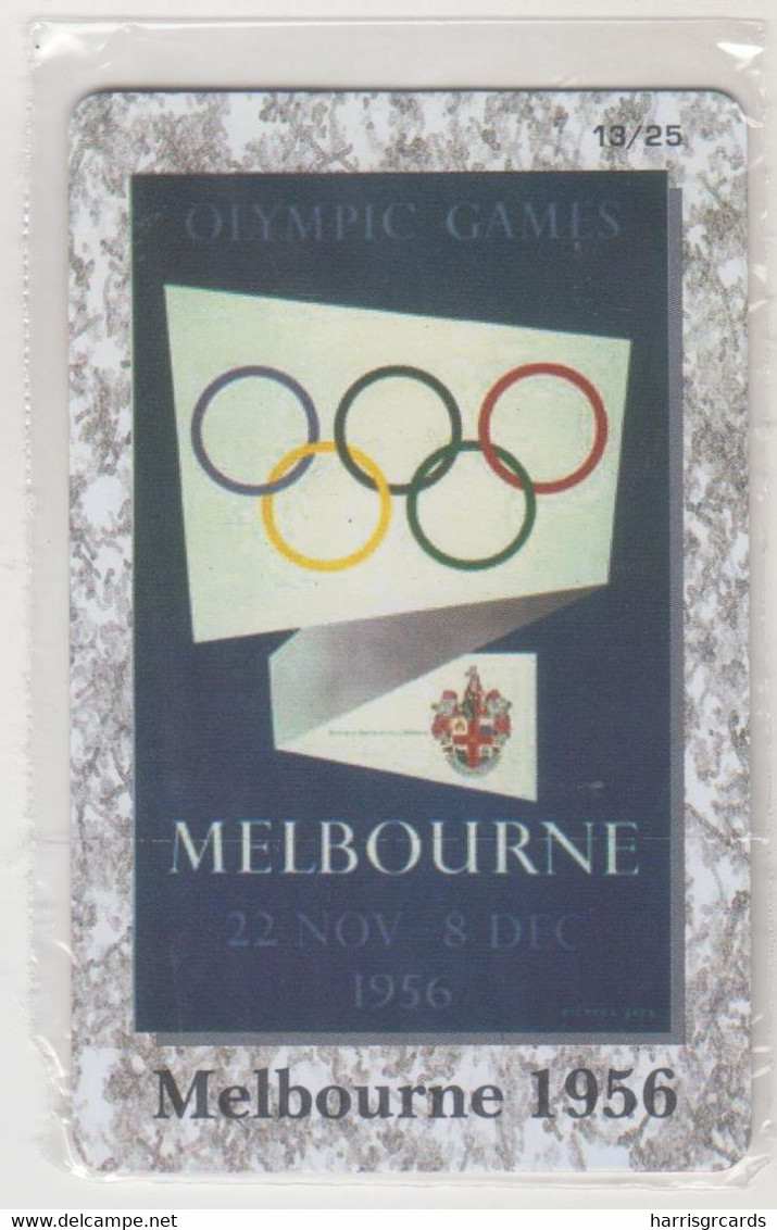 GREECE - 16th Olympic Games Melbourne 1956, 13/26, DNA Interconnect Promotion Prepaid Card, Tirage 80.000, Mint - Grèce