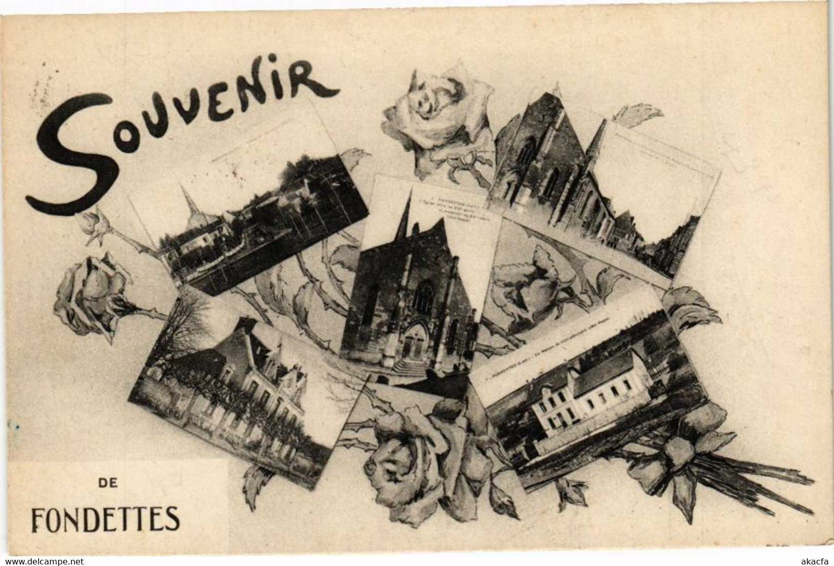 CPA Souvenir De Fondettes (228710) - Fondettes