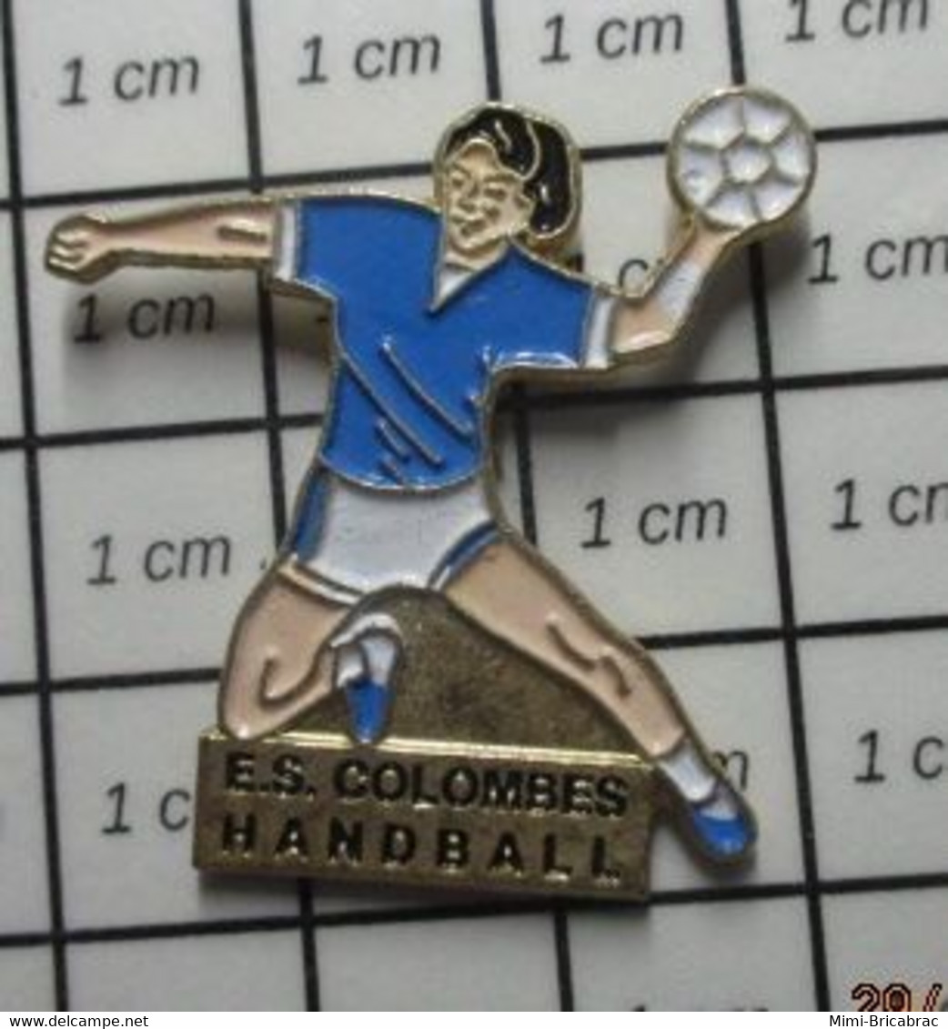 613d Pin's Pins / Beau Et Rare / SPORTS / E.S. COLOMBES HANDBALL - Handball