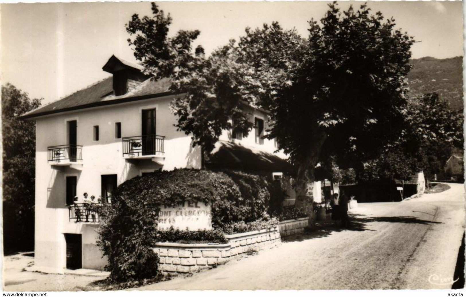 CPA RUFFIEUX - Saumont - Hotel Du Mont-Ciergeon (251984) - Ruffieux