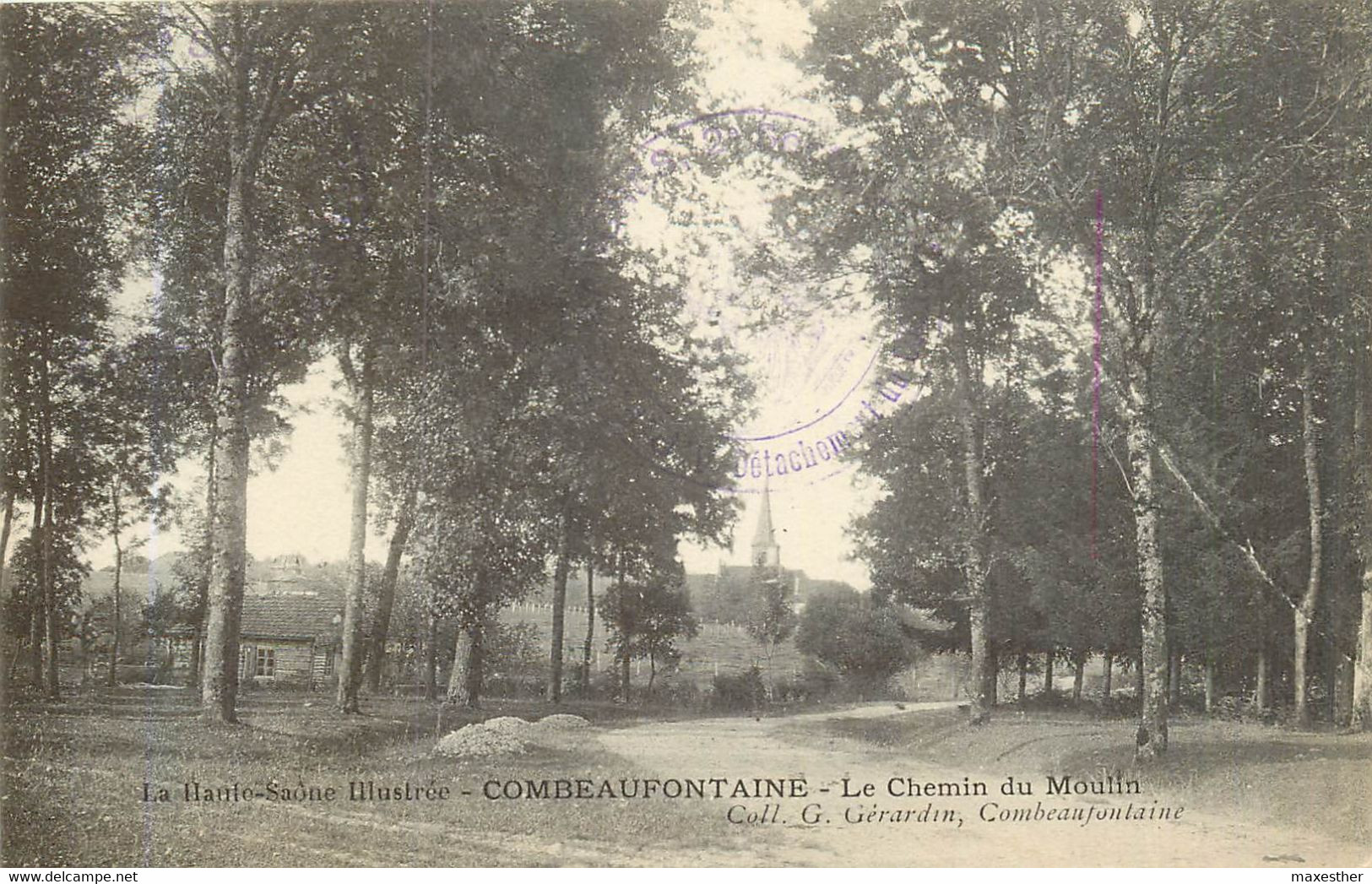 COMBEAUFONTAINE Le Chemin Du Moulin - Combeaufontaine