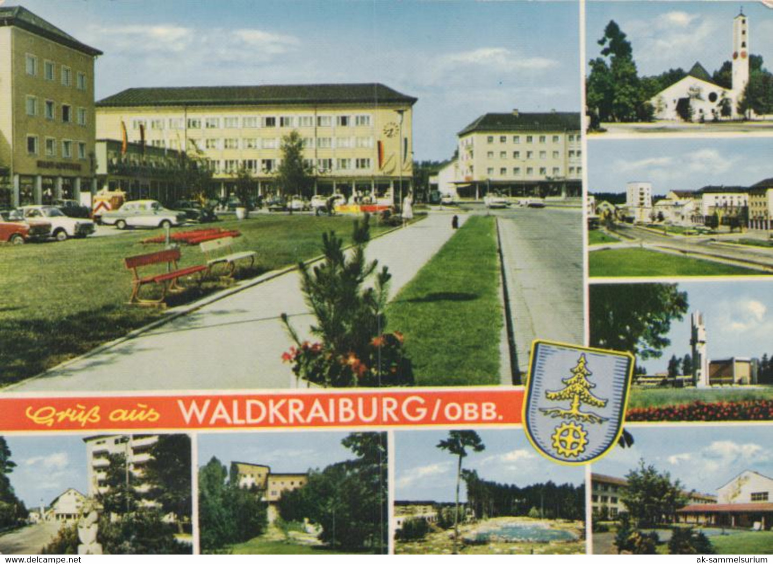 3x Waldkraiburg (D-A382) - Waldkraiburg