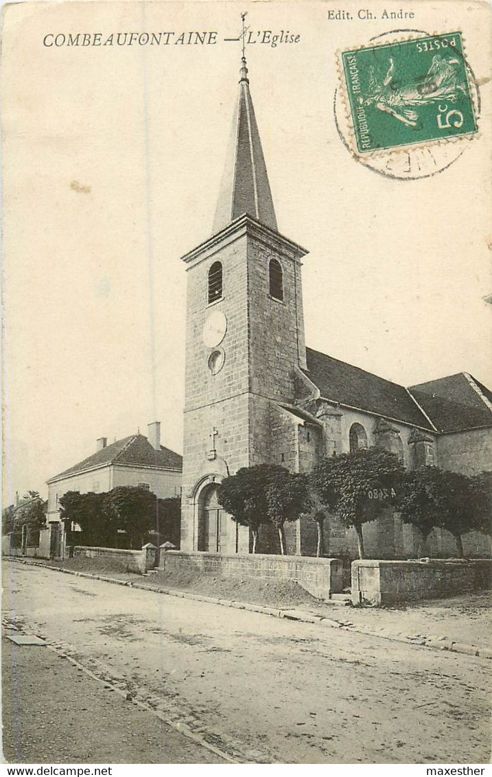 COMBEAUFONTAINE L'église - Combeaufontaine