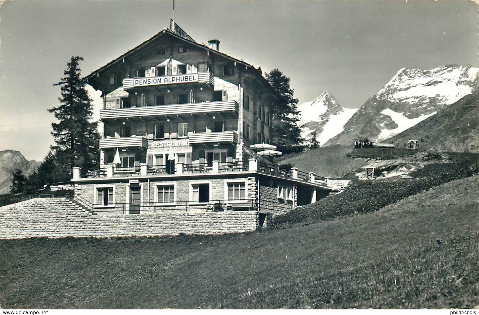 SUISSE  SAAS FEE  Pension Alphubel - Saas-Fee