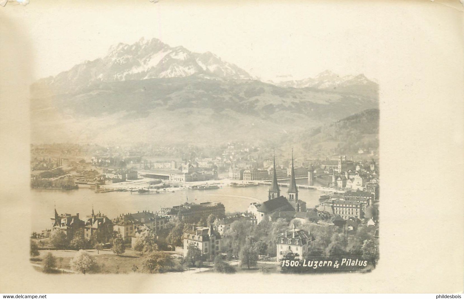 SUISSE   LUCERNE-LUZERN (carte Photo) - Lucerne