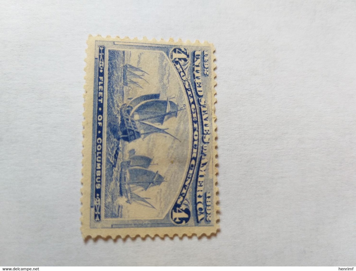 USA Jaar 1893 YT Nr 84 MH - Unused Stamps