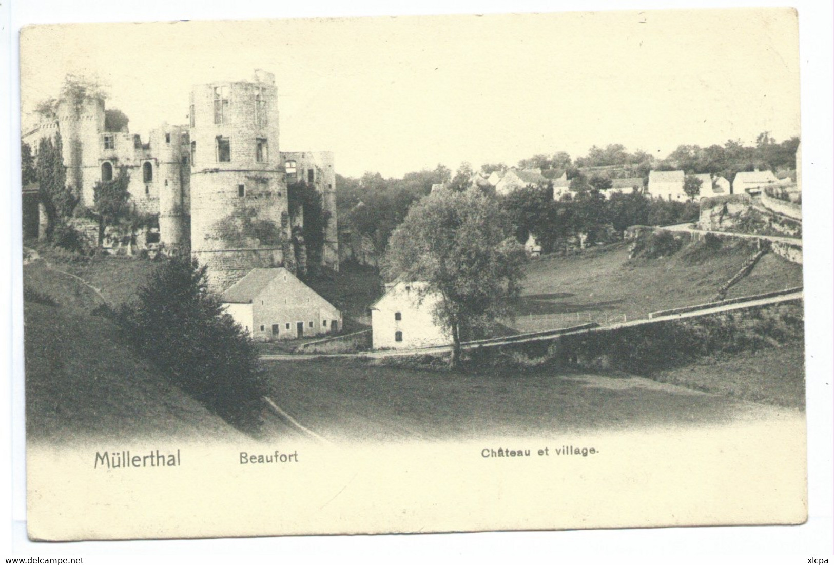 Müllerthal. Beaufort. Château Et Village. Nels Série 6 No 41. - Muellerthal