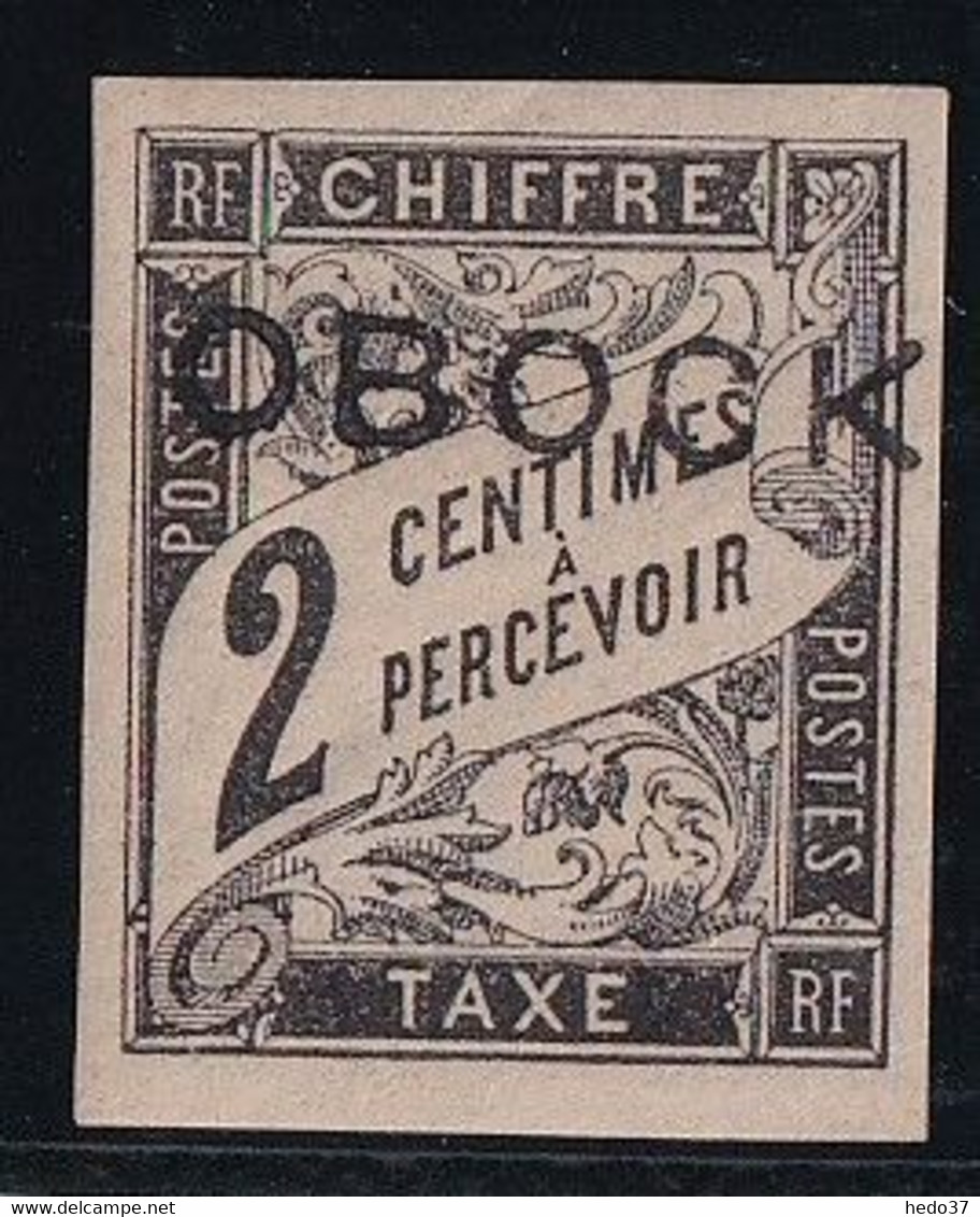 Obock Taxe N°6 - Signé - Neuf * Avec Charnière - TB - Neufs