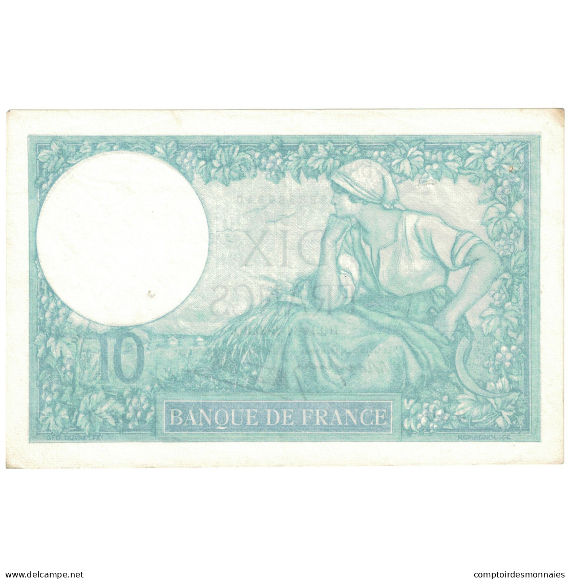 France, 10 Francs, Minerve, 1940, P.79336, SUP, Fayette:7.20, KM:84 - 10 F 1916-1942 ''Minerve''