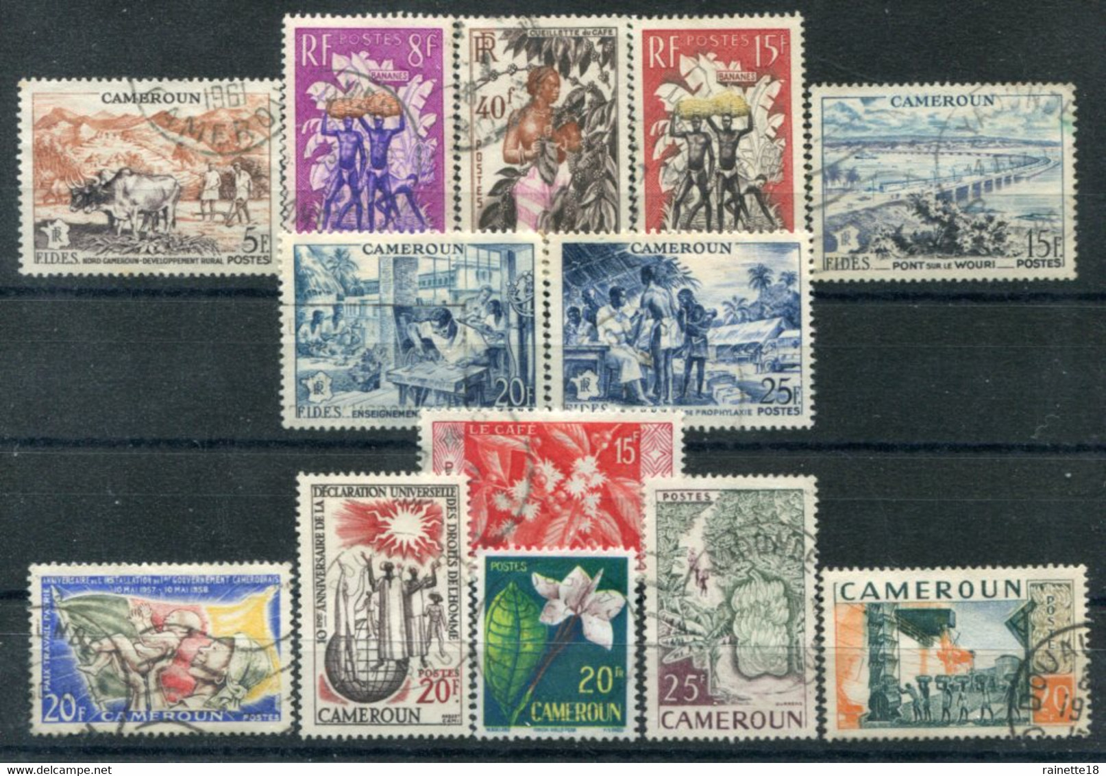 Cameroun     297/309  Oblitérés - Used Stamps