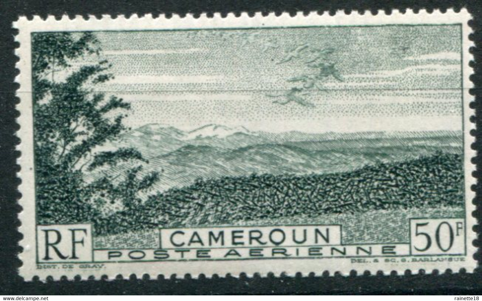 Cameroun     PA  38 ** - Luftpost