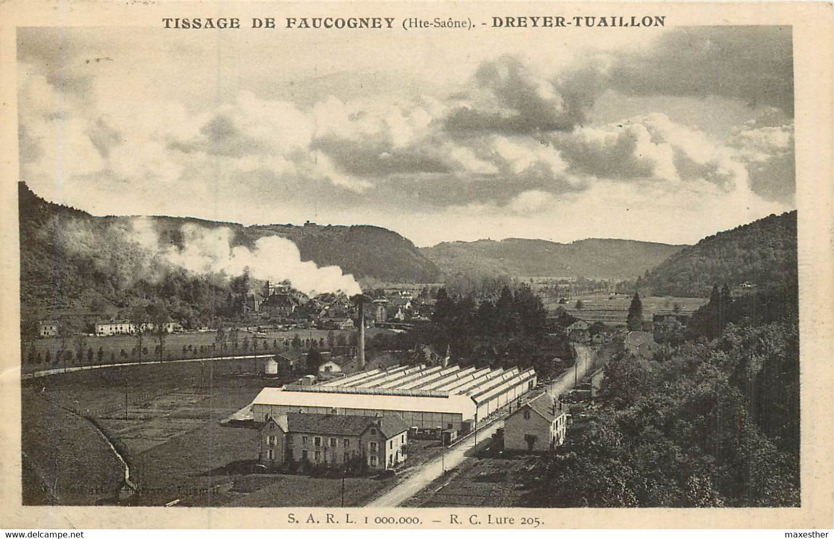 FAUCOGNEY Usine De Tissage Dreyer-Tuaillon - Faucogney