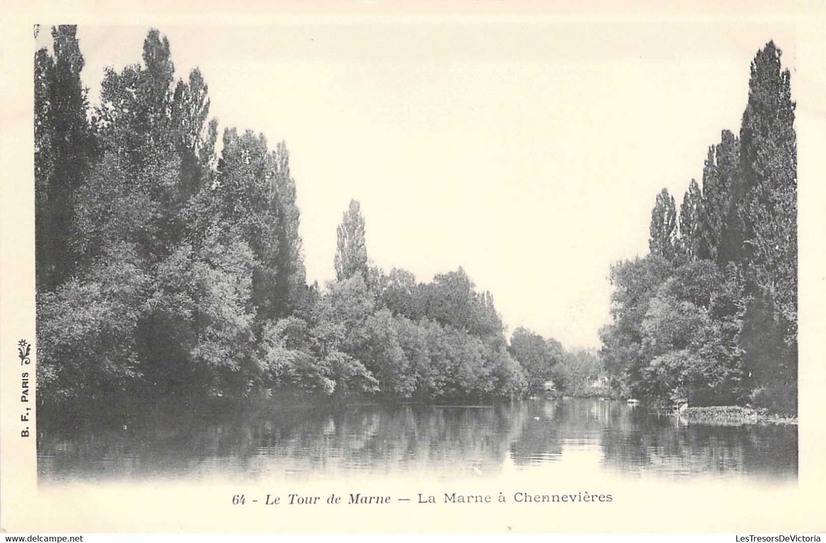 CPA France - Seine Saint Denis - Le Tour De Marne - La Marne à Chennevières - B. F. Paris - Dos Non Divisé - Autres & Non Classés